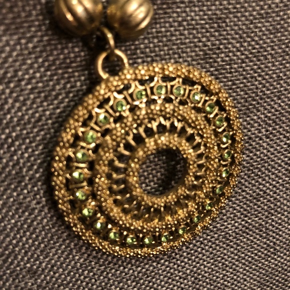 Women’s Necklace Turquoise, Gold and Green Colors - Picture 13 of 14